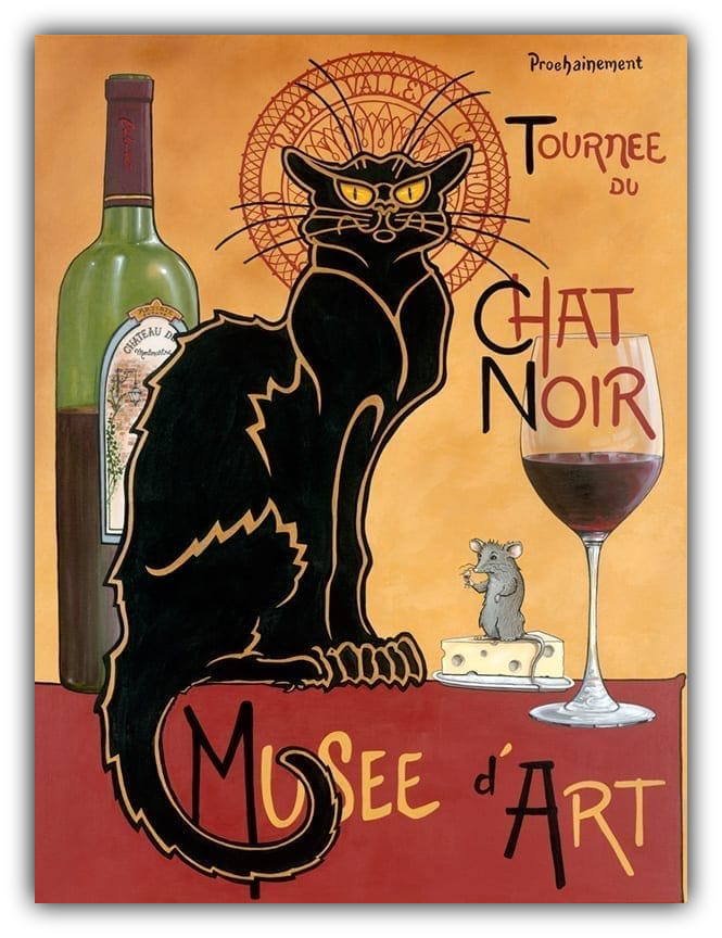 Chat Noir - Limited Edition by Patrick O'Rourke