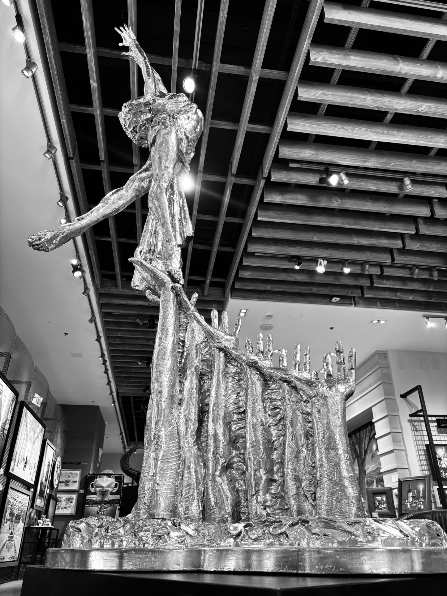 Rise sculpture by Mario Chiodo at Gallery 1870 - FINE ART NAPA