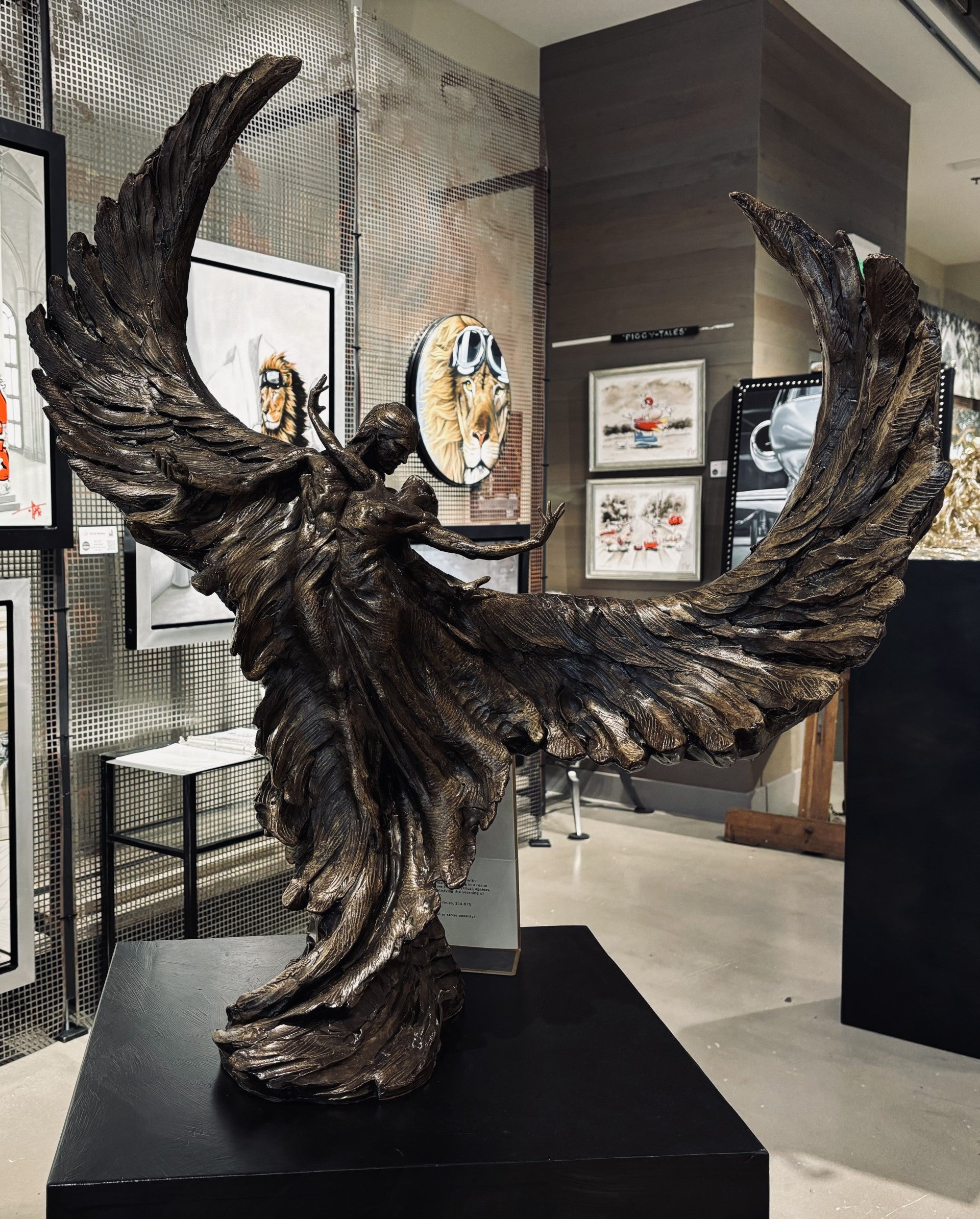 Eternal Love sculpture by Mario Chiodo at Gallery 1870 - FINE ART NAPA
