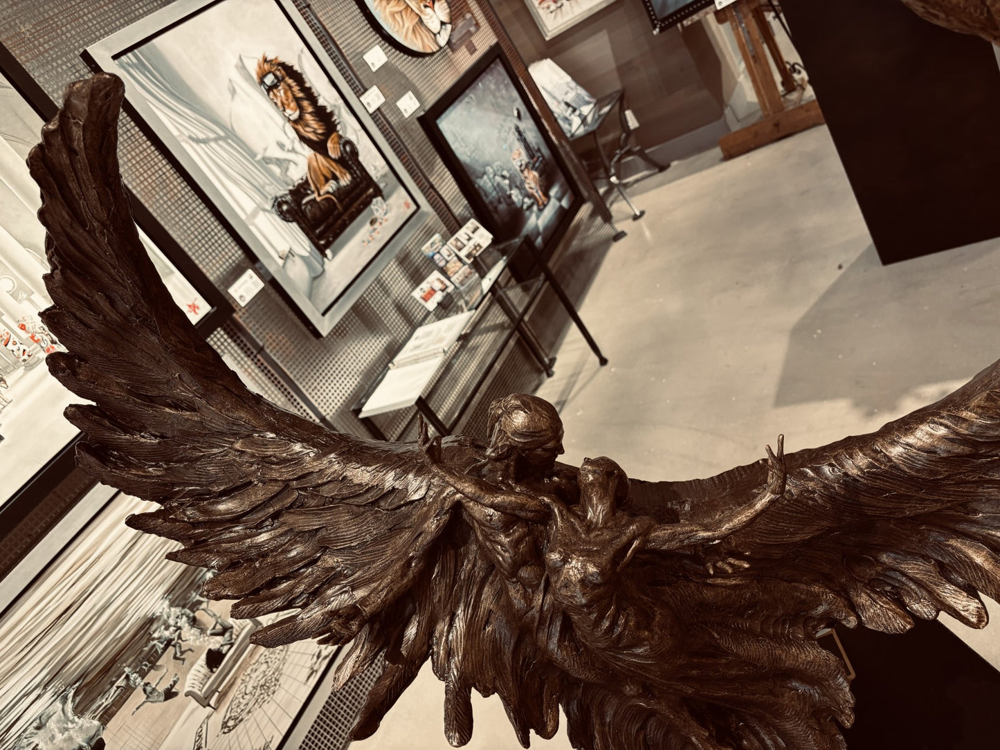 Eternal Love sculpture by Mario Chiodo at Gallery 1870 - FINE ART NAPA