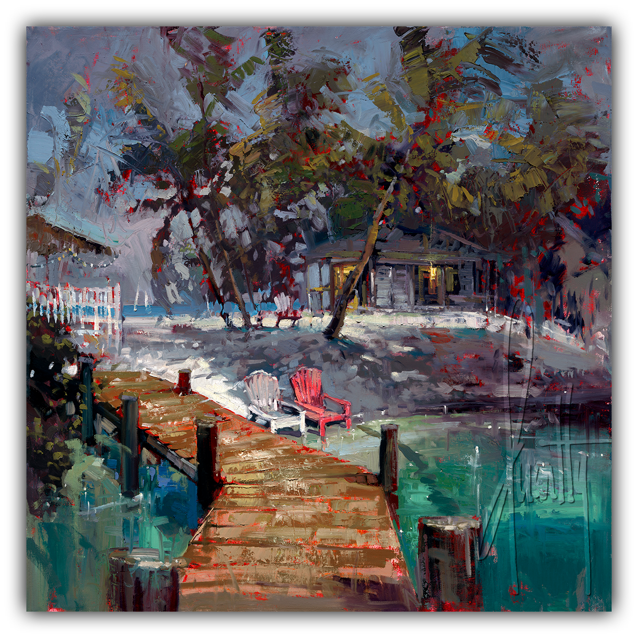 Colors of Paradise - Limited Edition Giclée on Canvas by Steven Quartly