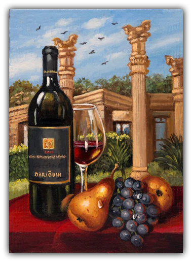 Darioush 10 x 8" - Giclée on Canvas by Imre Buvary