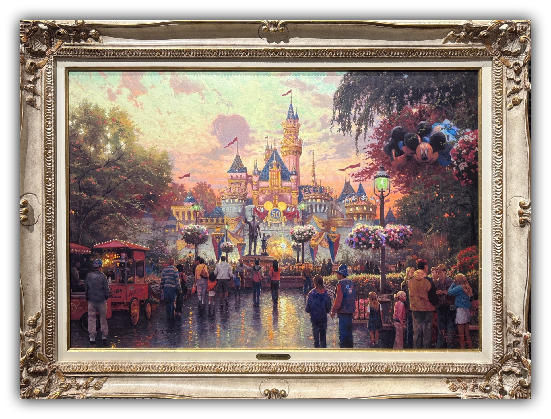 Thomas Kinkade - Disneyland 50th Anniversary Limited Editions