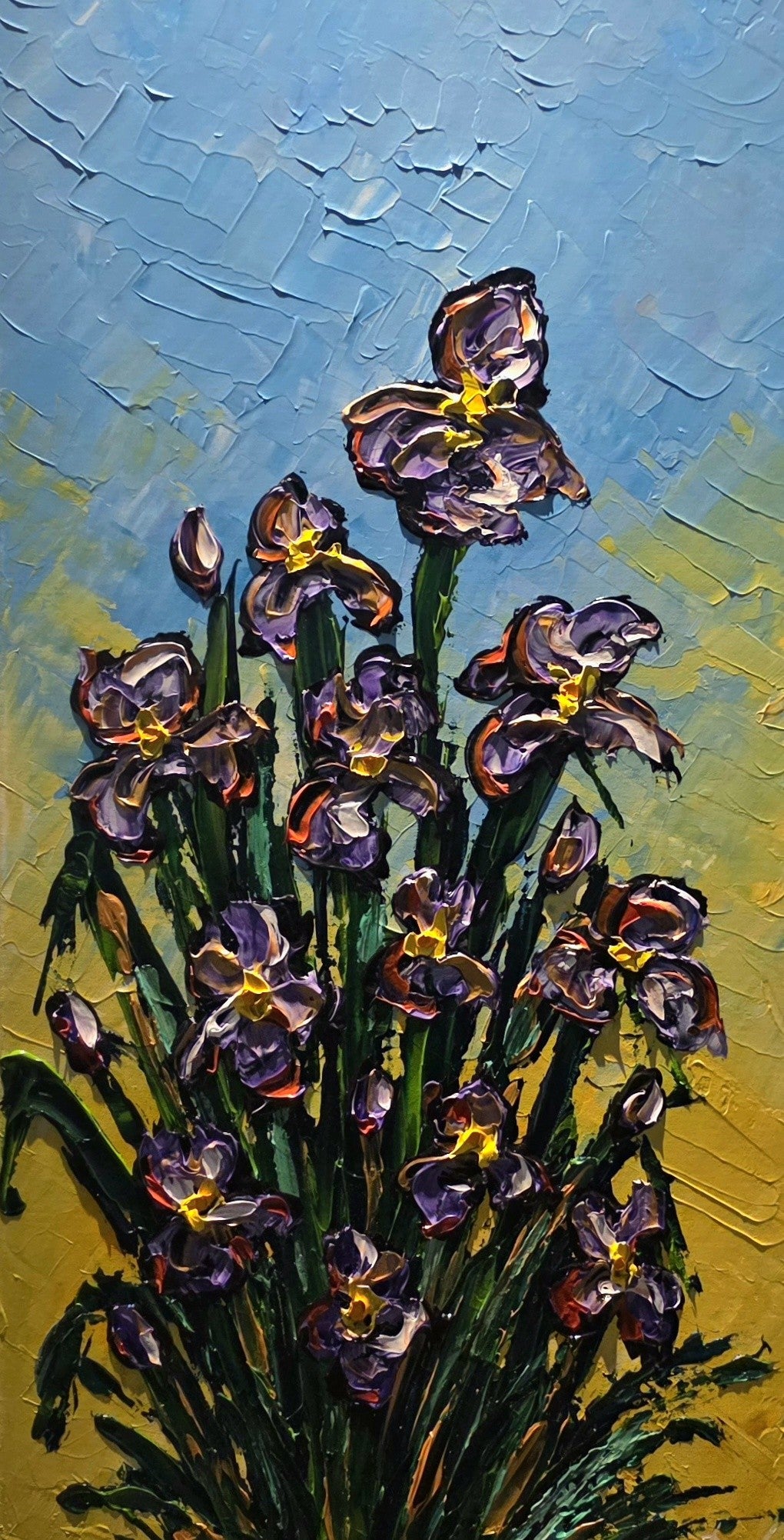 A Selection of Lavender & Purple Works by Isabelle Dupuy