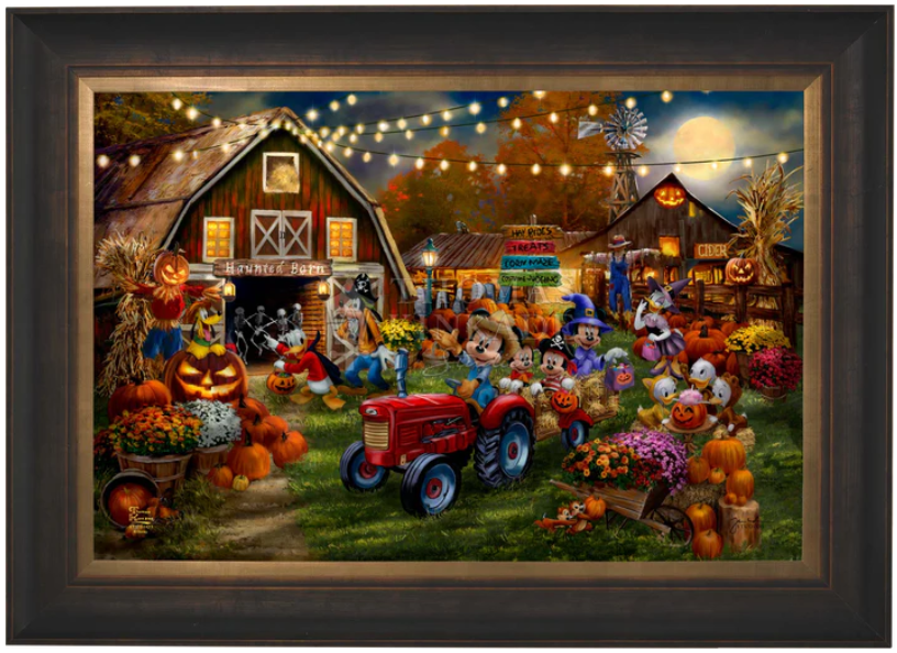 Disney Mickey and Minnie Pumpkin Festival - Limited Edition Canvas