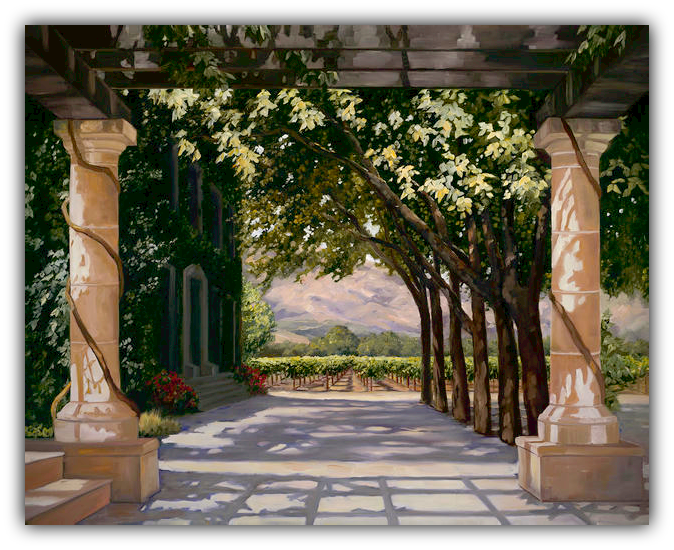 Estate Vineyard by Susan Hoehn