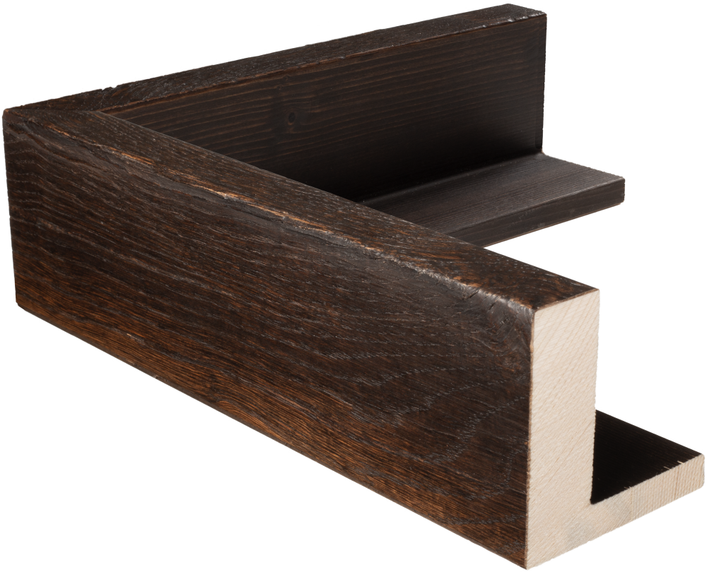 Axel Float Frame - Smoked Timber