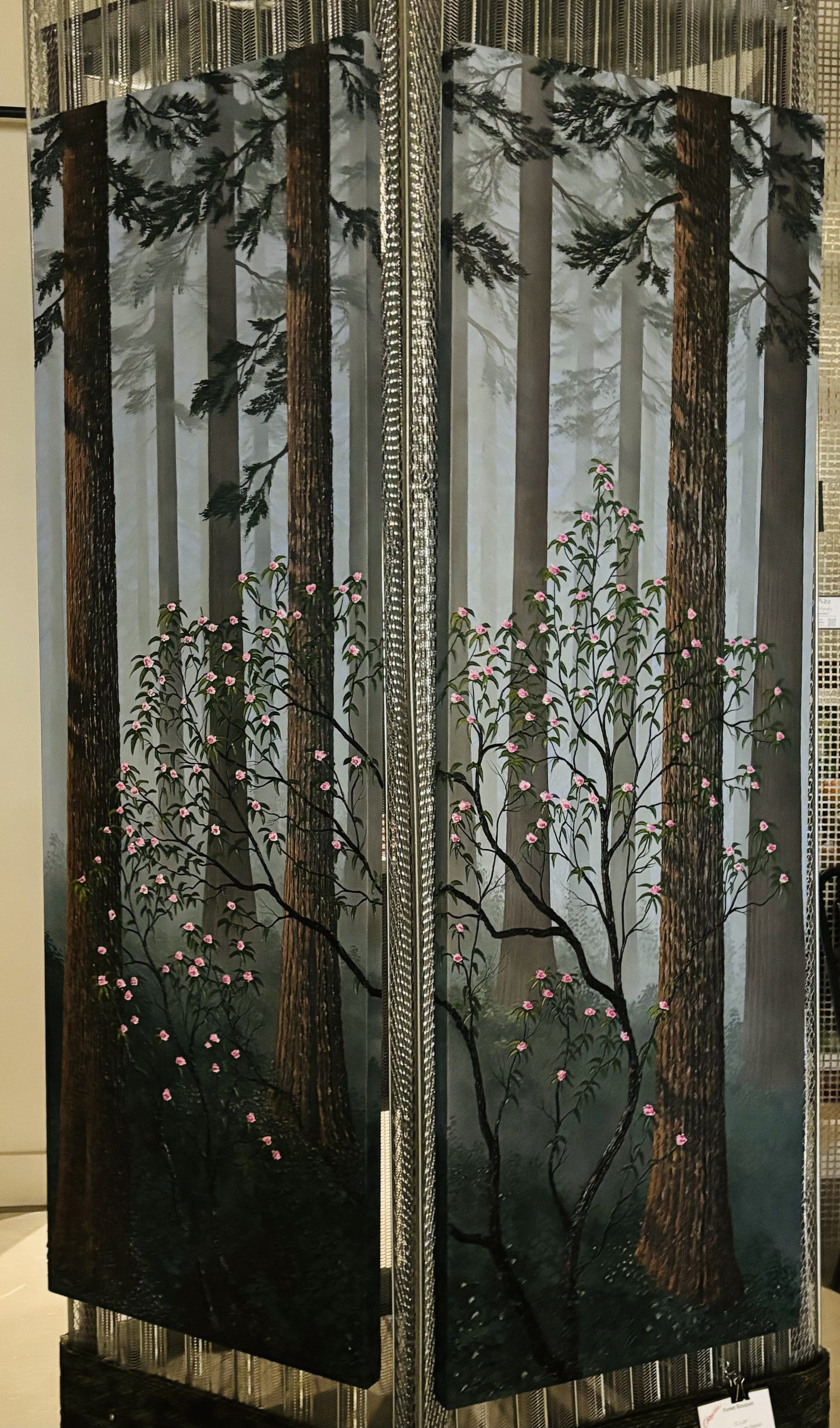 Forest Bouquet diptych by Patrick O'Rourke