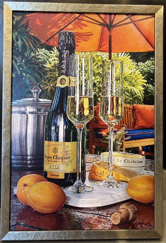 French Connection - 27x18" Limited Edition by Eric Christensen - Custom Framed
