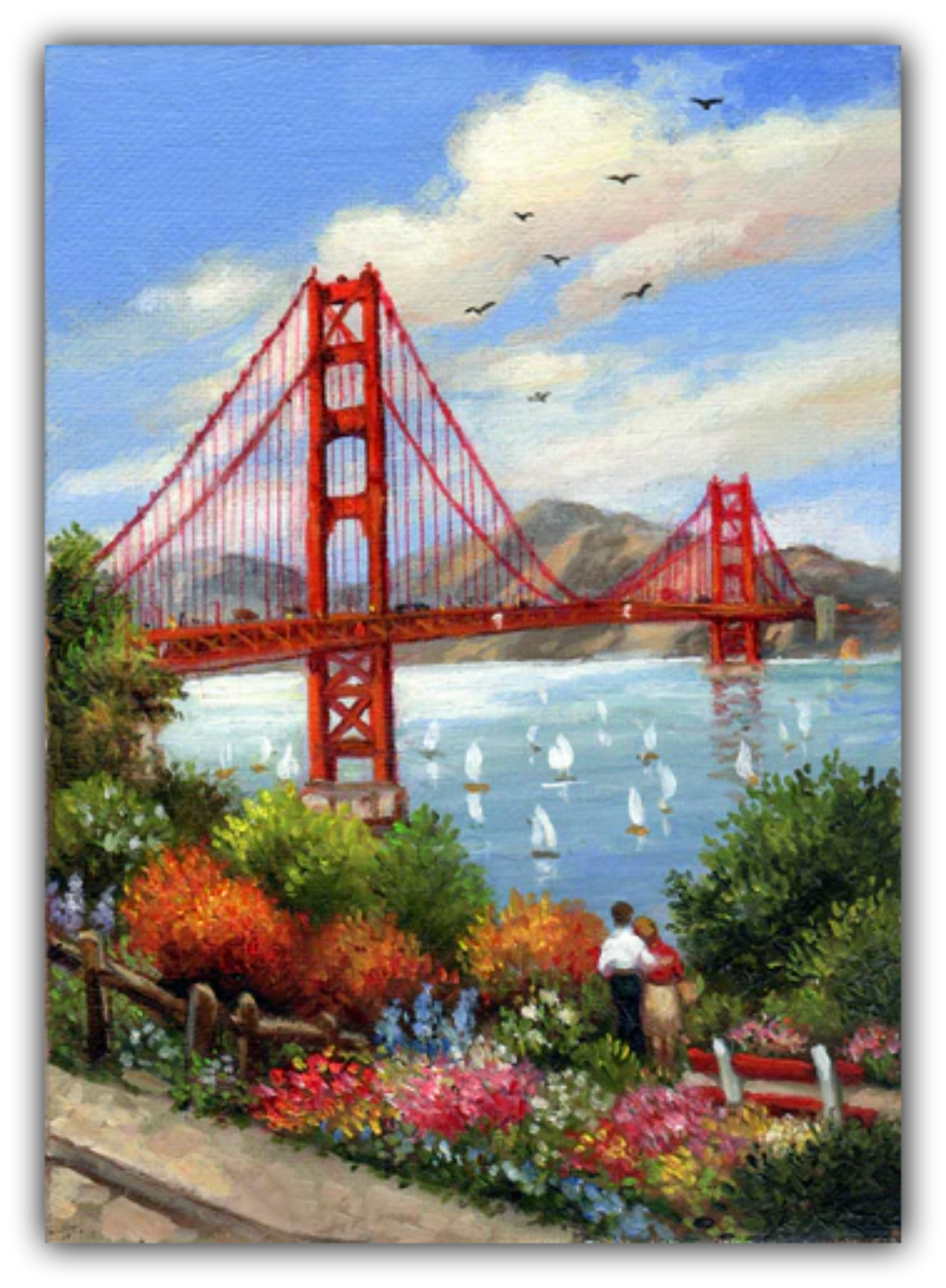 San Francisco Golden Gate Bridge fine art print by Imre Buvary