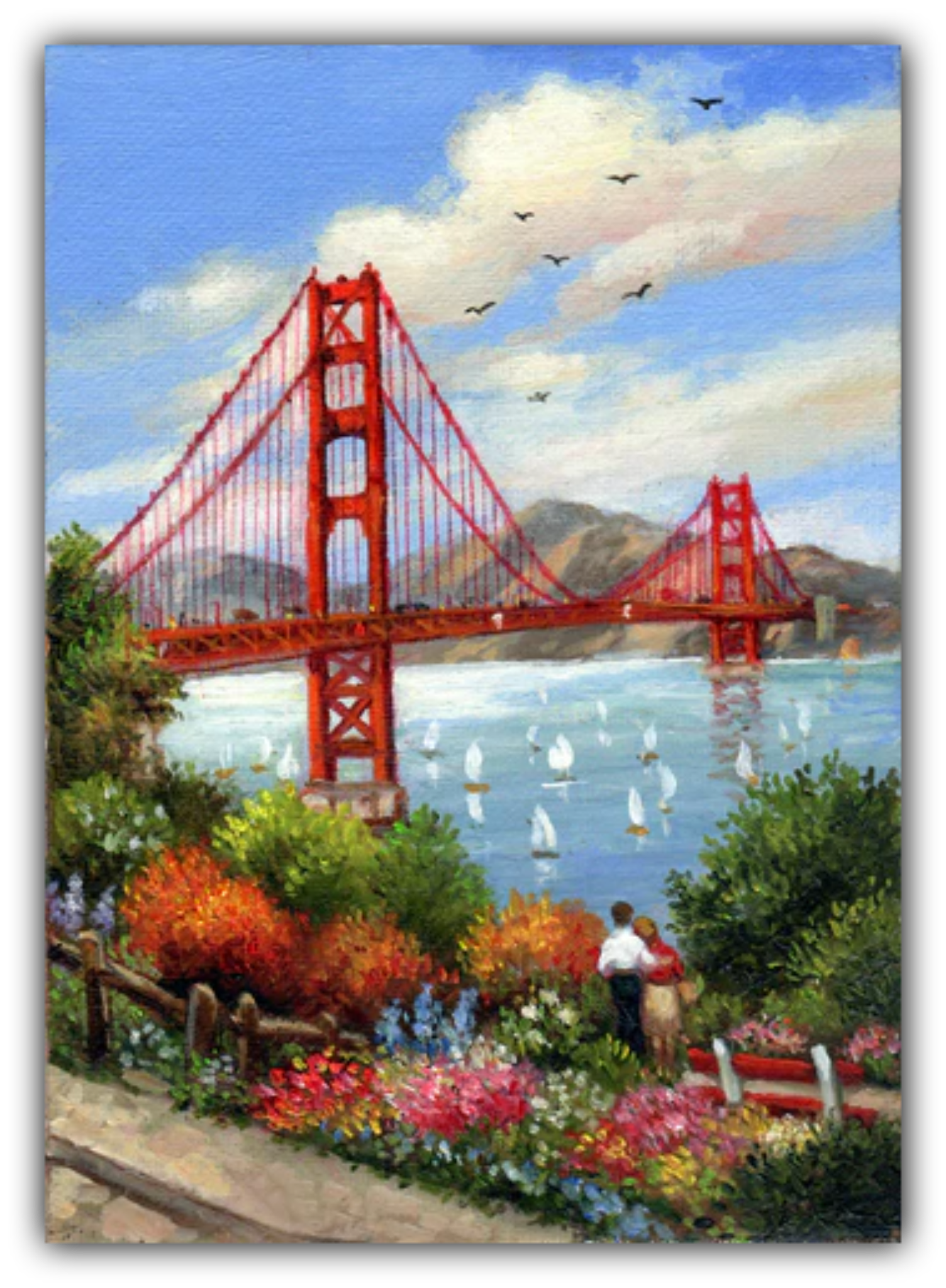 San Francisco Golden Gate Bridge fine art print by Imre Buvary
