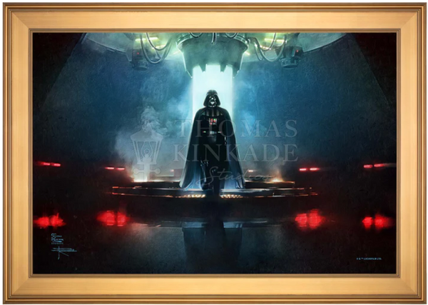 Darkness Has Arrived - Darth Vader Limited Edition Canvas art from Thomas Kinkade Studios.