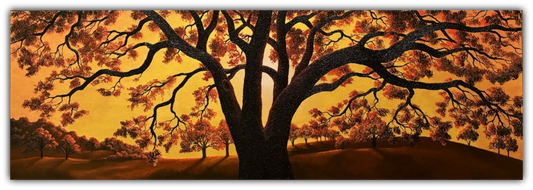 Golden Summer Twilight original painting by Patrick O'Rourke