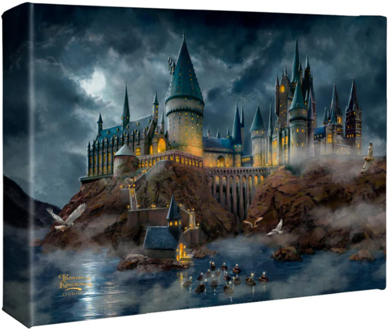 Harry Potter™ Hogwarts™ Castle gallery wrapped canvas captures the Wizarding World of Harry Potter™.