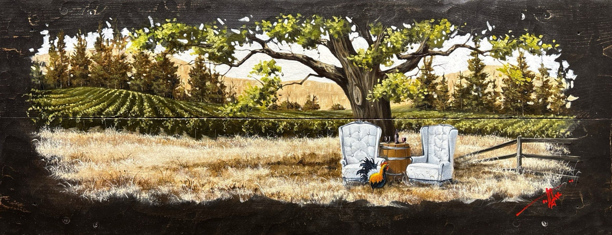 On The Fence by Pete Tillack