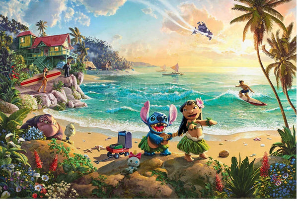 Disney Lilo & Stitch - Unframed