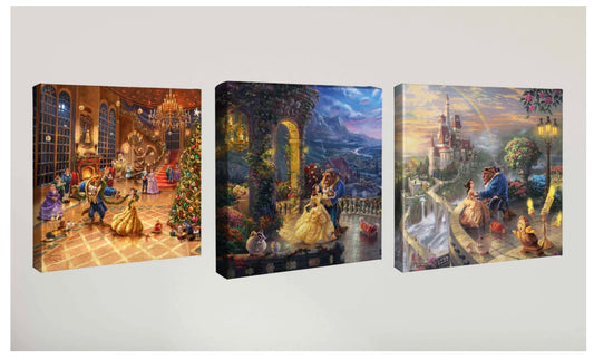 DIsney Beauty and the Beast Set of 3