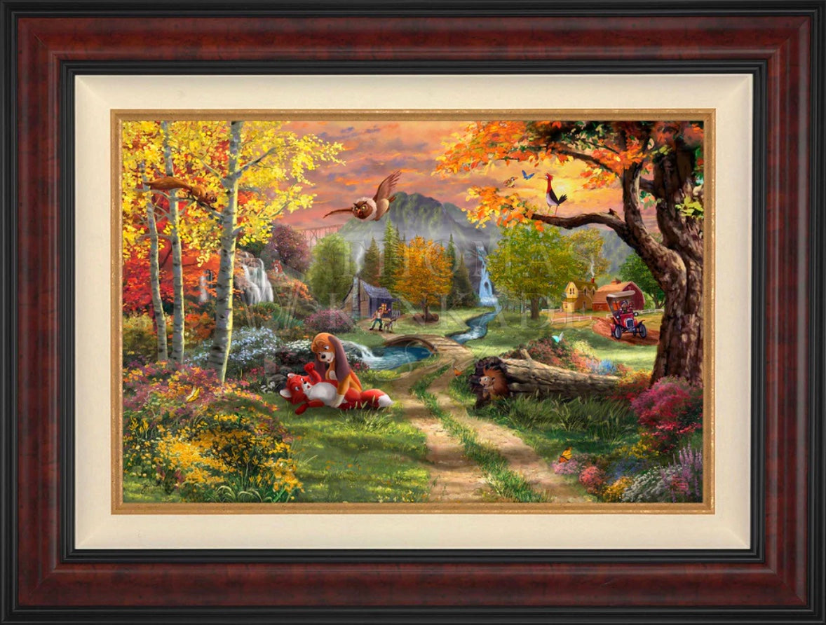 Fox and the Hound - Burl