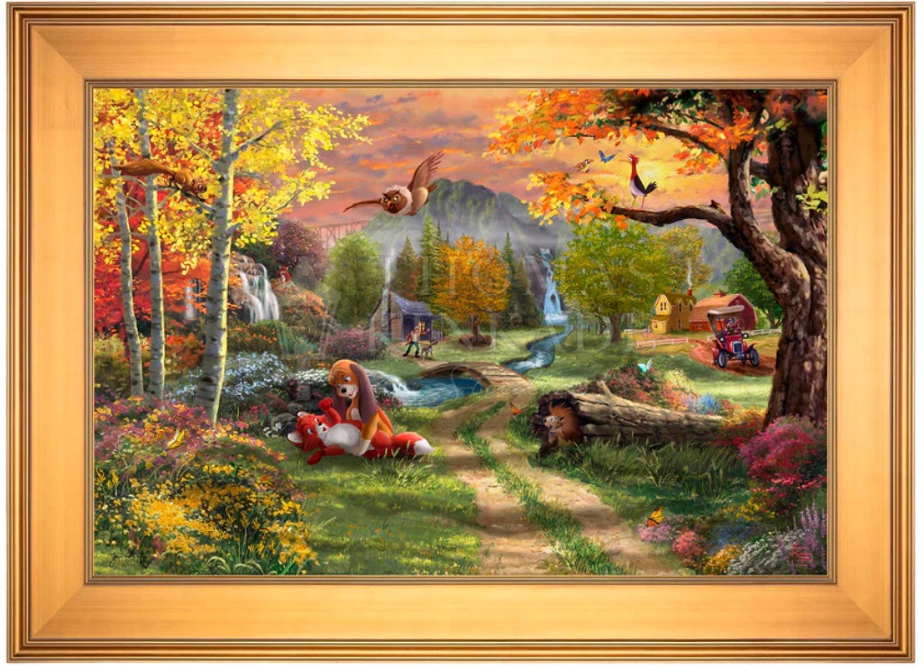 Fox and the Hound - Gallery Gold