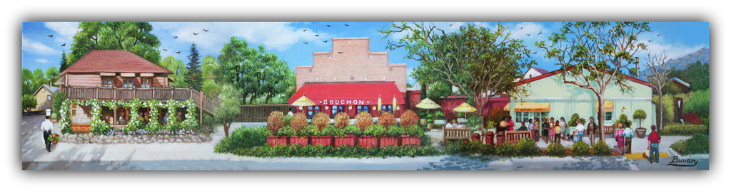 Kellerville by Napa Valley artist Imre Buvary available at Gallery 1870 Napa