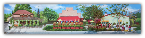 Kellerville by Napa Valley artist Imre Buvary available at Gallery 1870 Napa