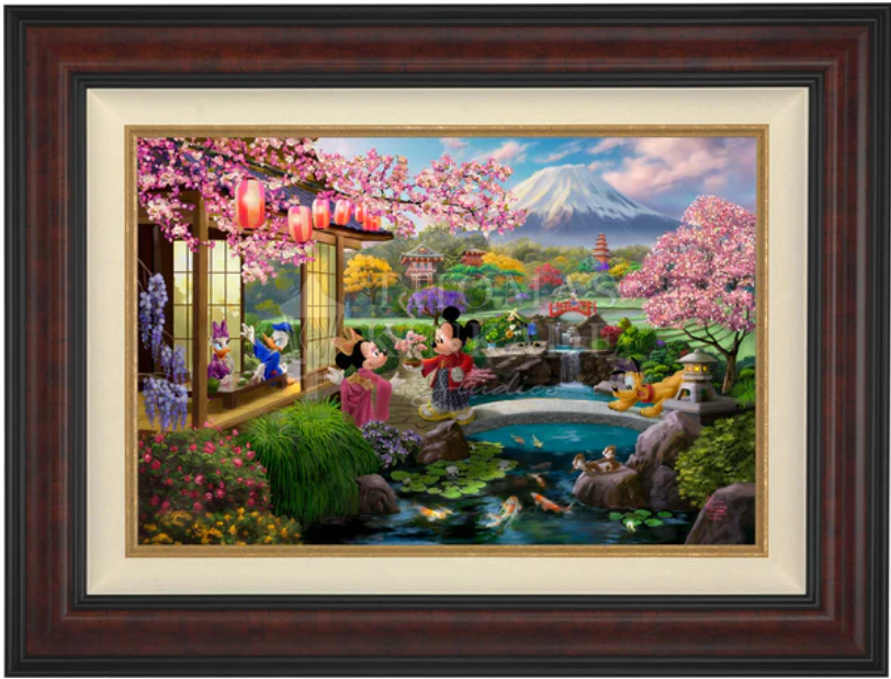 ディズニー絵画　70 Years Of Love ミッキーマウス ミニー Disney Mickey and Minnie in Japan Limited Edition Canvas – Gallery