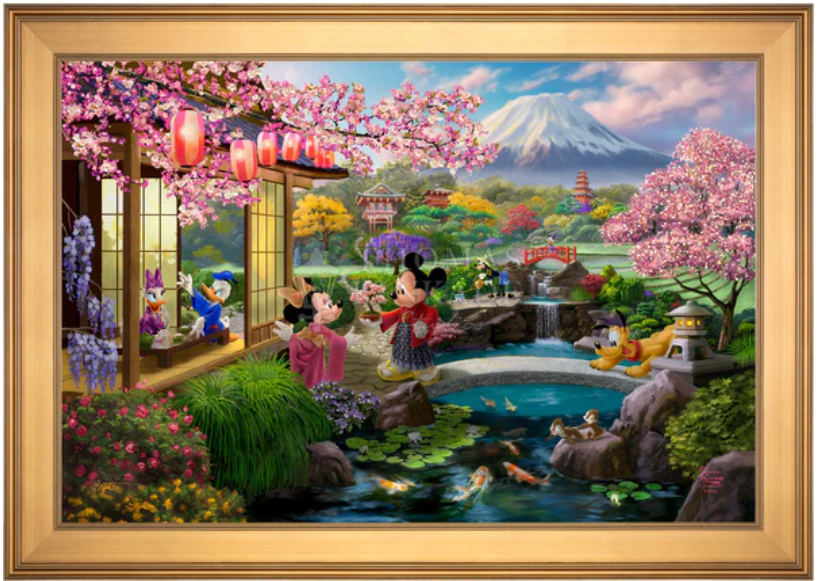 Disney Mickey and Minnie in Japan Limited Edition Canvas – Gallery