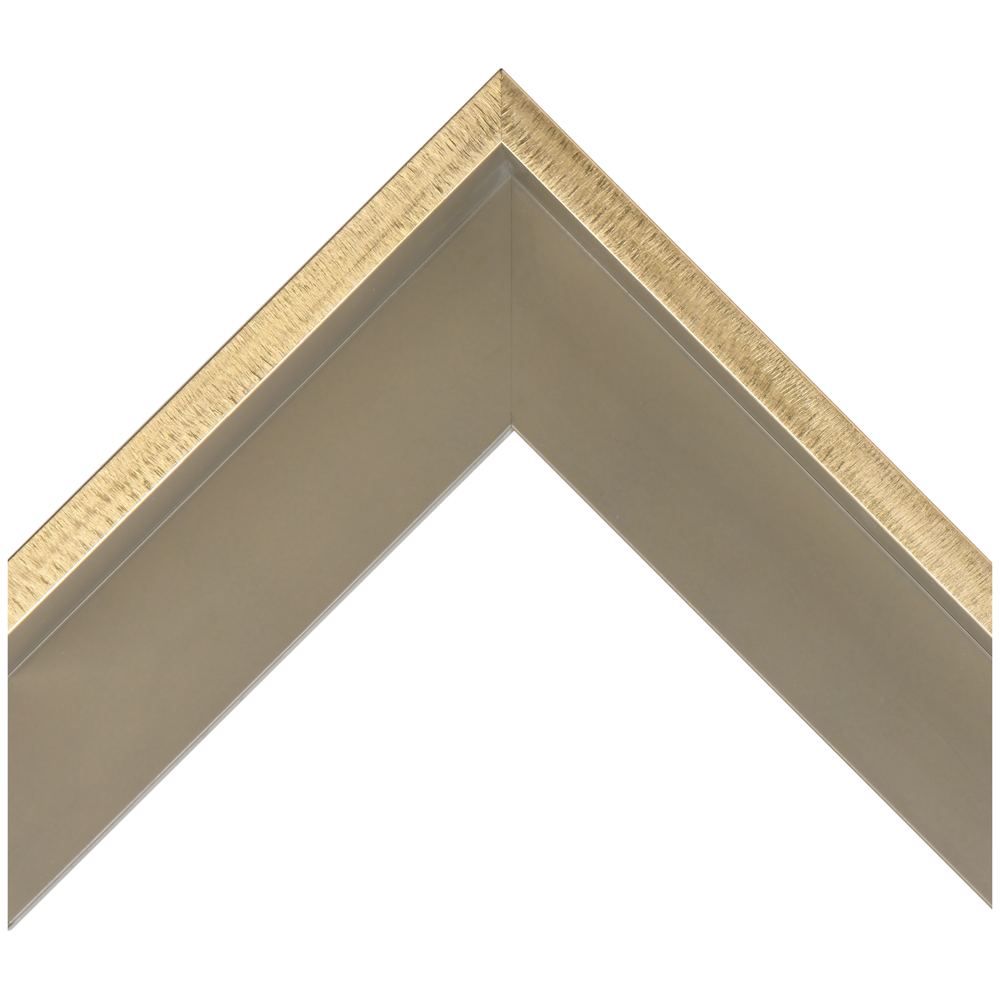 Metalia Gold Float Frame – 2 Inch Width Modern Gold Float Frame by Larson-Juhl