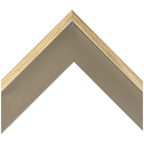 Metalia Gold Float Frame – 2 Inch Width Modern Gold Float Frame by Larson-Juhl
