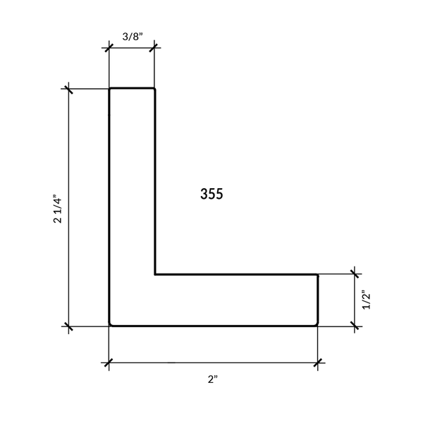 Framing dimensions for Metalia Gold Float Frame by Lason Juhl