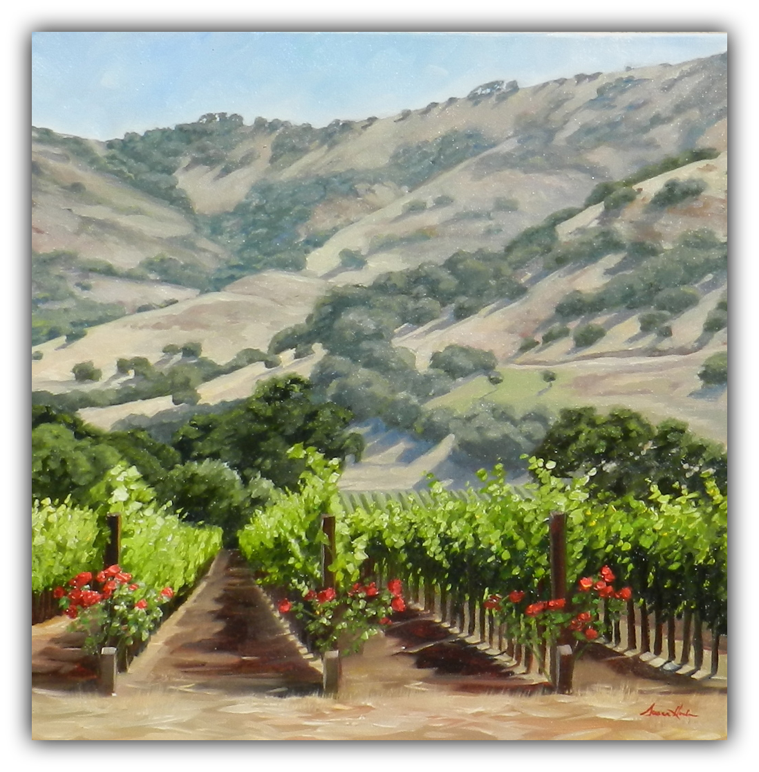 Morning Spring Vines by Susan Hoehn