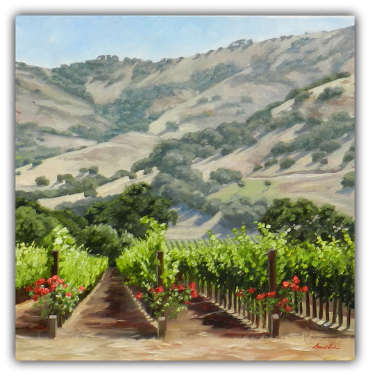 Morning Spring Vines by Susan Hoehn