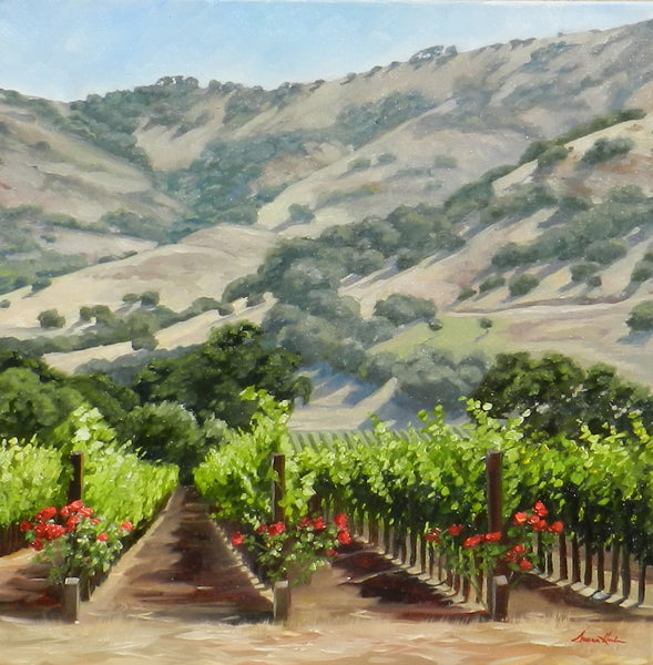 Morning Spring Vines by Susan Hoehn