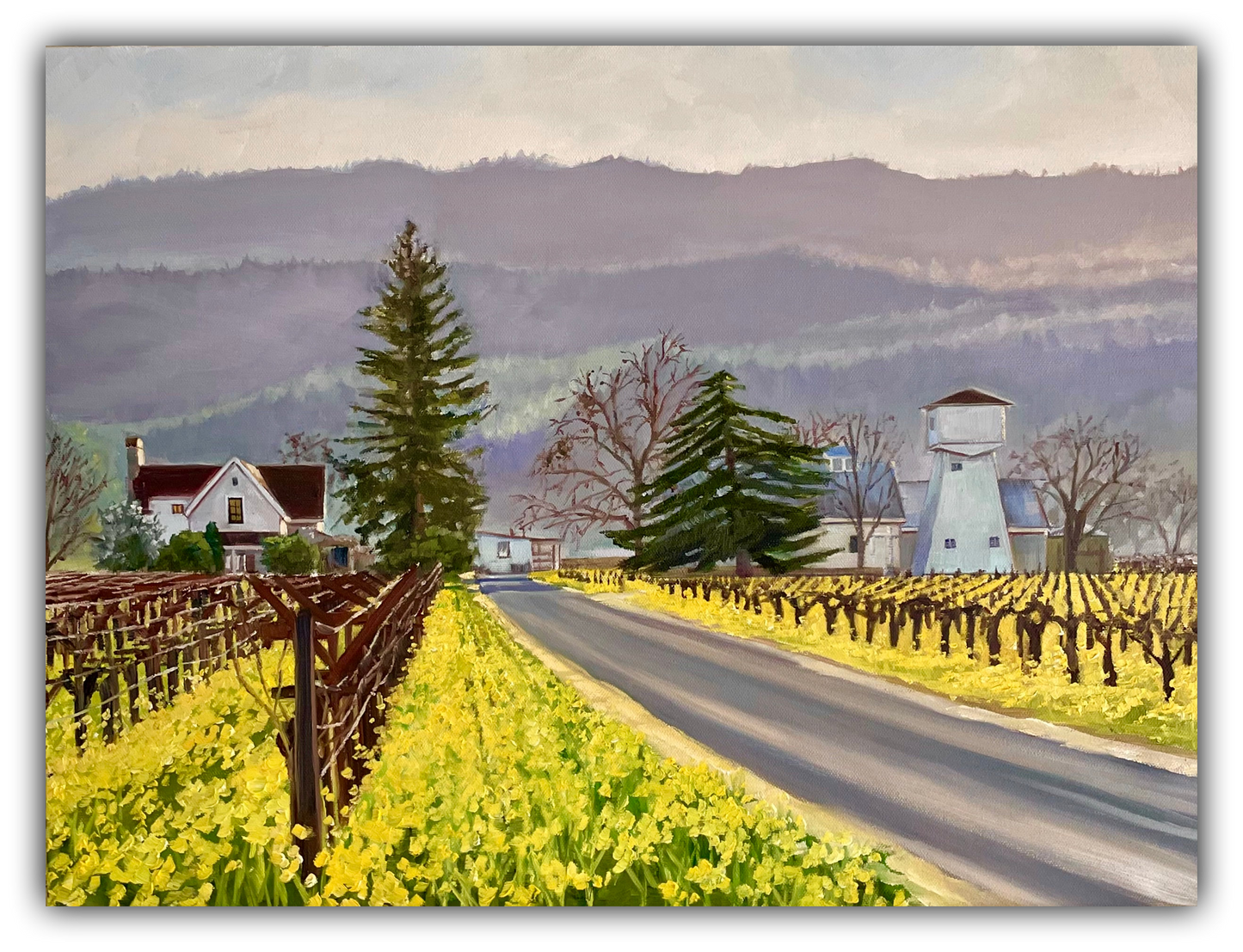 Mustard Season in the Valley by Susan Hoehn