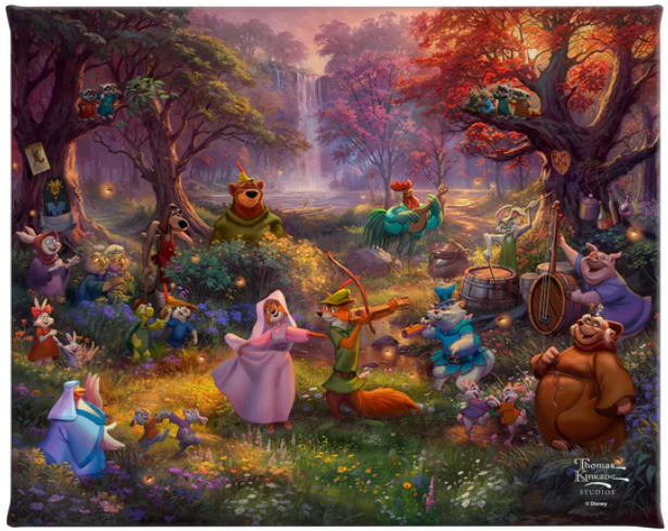 Disney's Robin Hood Gallery Wrapped Canvas from Thomas Kinkade Studios