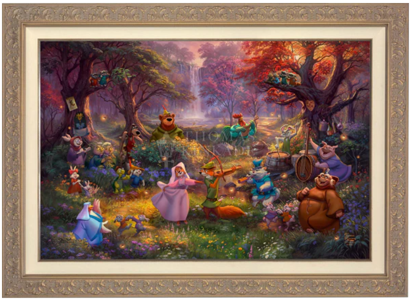Robin Hood Limited Edition Canvas from Thomas Kinkade Studios - Carissa ST