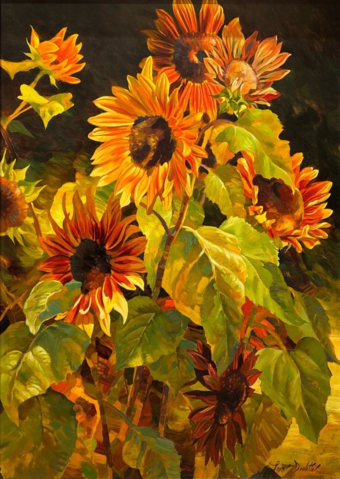 Sunflower Finale - 48x36