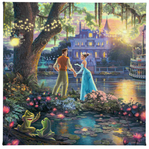 Disney The Princess and the Frog - Gallery Wrapped Canvas