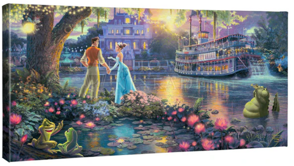 Disney The Princess and the Frog - Gallery Wrapped Canvas