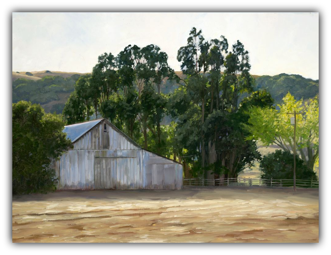 Sonoma Barn - Limited Edition Artwork by Susan Hoehn