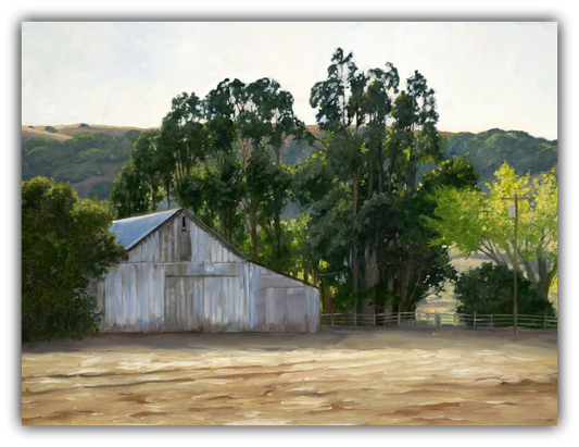 Sonoma Barn - Limited Edition Artwork by Susan Hoehn