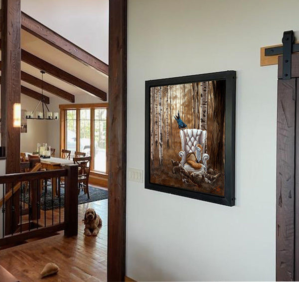 Detail view showing symbolism in Stolen Moment by Pete Tillack Gallery 1870