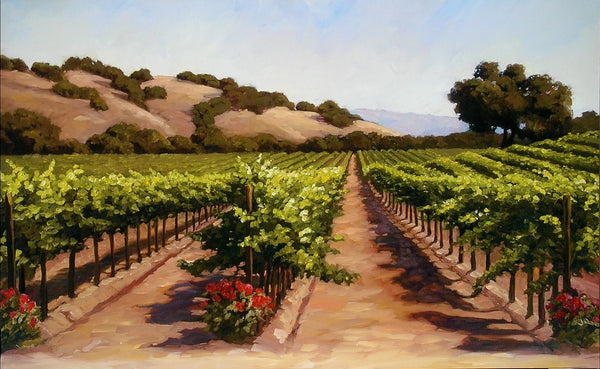 Summer Vines - Limited Edition Giclee on Canvas by Susan Hoehn