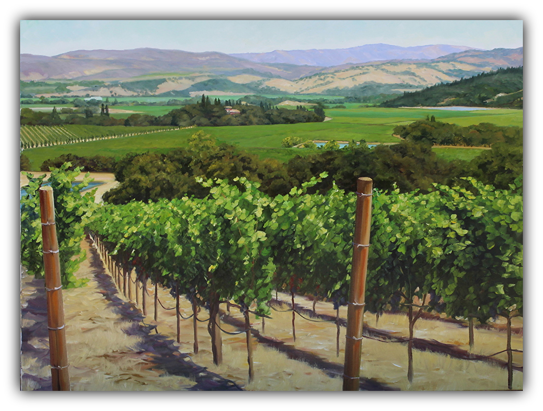Summer in the Valley - Limited Edition giclee on canvas by Susan Hoehn