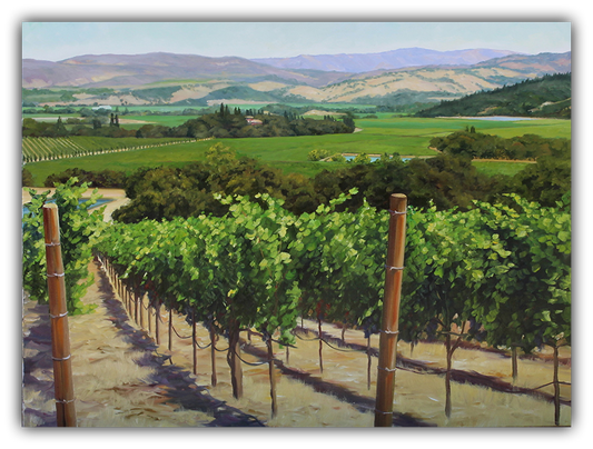 Summer in the Valley - Limited Edition giclee on canvas by Susan Hoehn