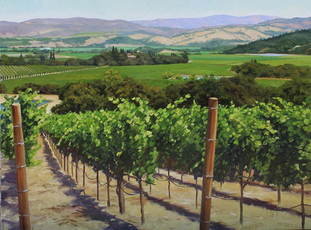 Summer in the Valley - Limited Edition giclee on canvas by Susan Hoehn