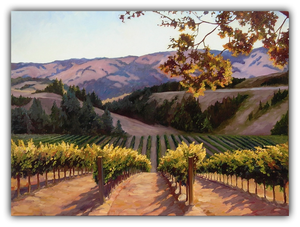 Sunlit Vines - Limited Edition artwork by Susan Hoehn