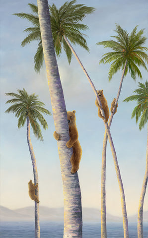 Sway - bear painting by Robert Bissell