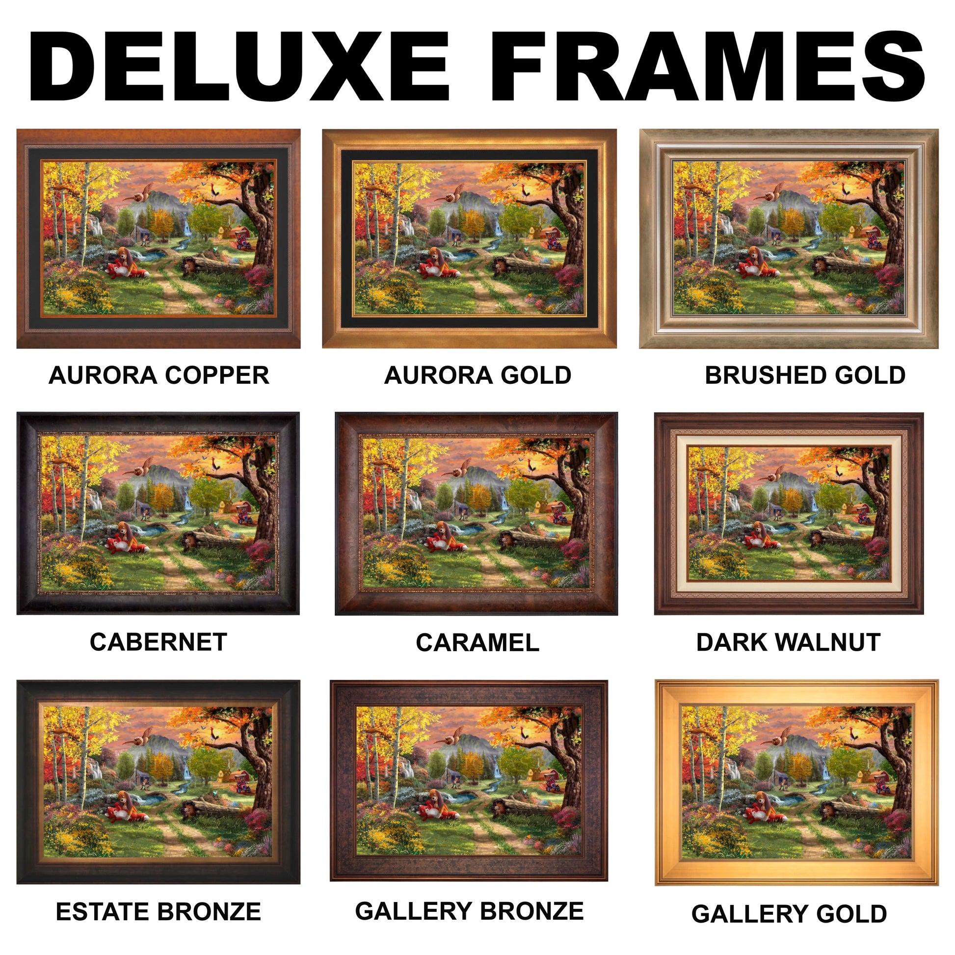Fox and the Hound - Deluxe Frames
