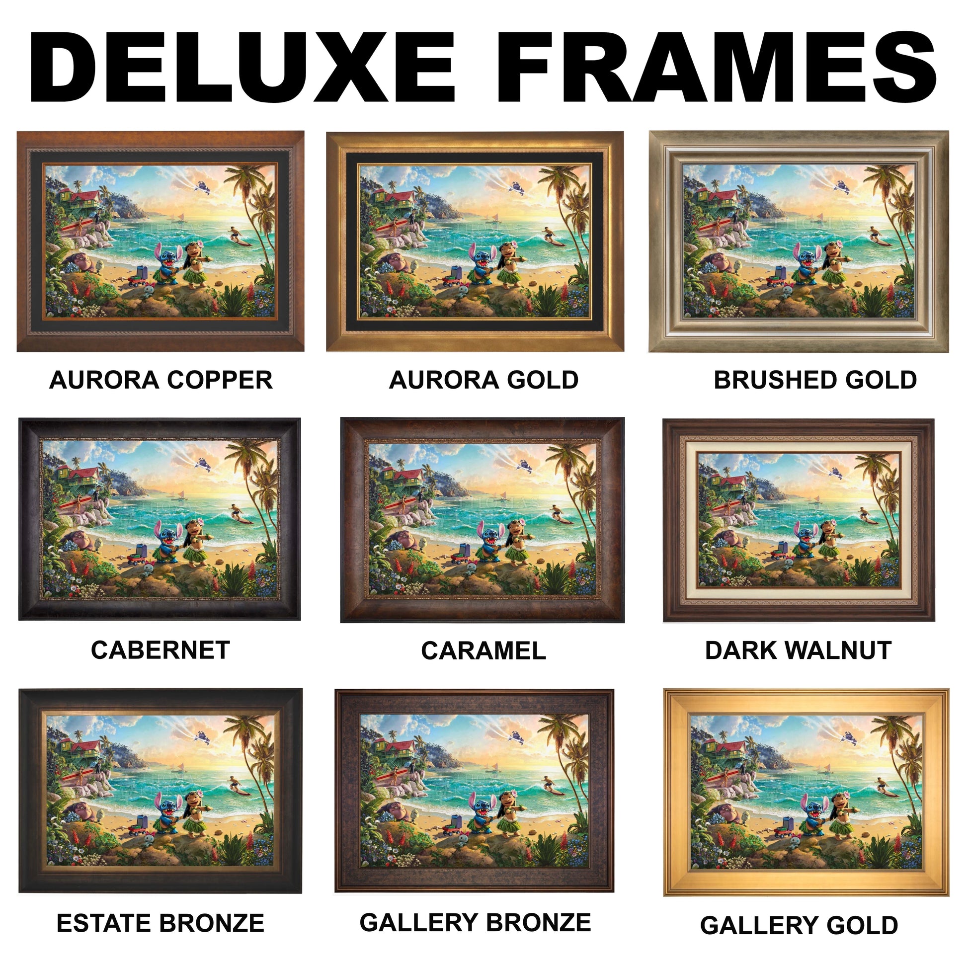 Lilo & Stitch - Deluxe Frames